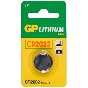 Afbeelding van GP knoopcel batterij CR2032 | lithium | 1 stuk