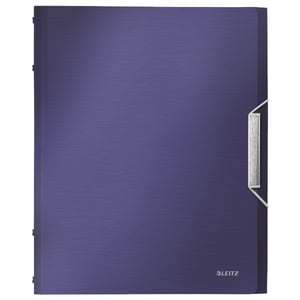 Afbeelding van Leitz 3995 Style sorteermap | titanium blauw | 6 tabs