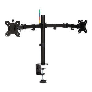 Afbeelding van Kensington K55409WW Smartfit Ergo monitorarm | 2 monitoren | 17-32 inch | zwart | tot 8 kilo