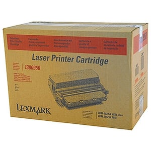 Afbeelding van Lexmark 1380950 toner cartridge zwart (origineel)