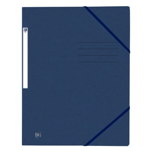 Afbeelding van Oxford 400116324 Top File+ elastomap | A4 | karton | donkerblauw
