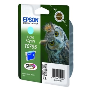 Afbeelding van Epson T0795 inktcartridge licht cyaan (origineel)