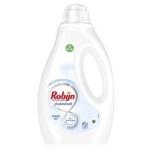Afbeelding van Robijn Vloeibaar Wasmiddel | Stralend Wit | 1000 ml | 20 wasbeurten