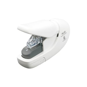 Afbeelding van Plus 493035 nietloze nietmachine | metaal | wit | tot 5 vel