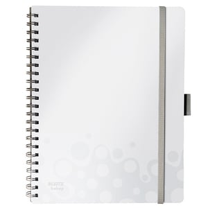 Afbeelding van Leitz spiraalblok 4598 Beboop Be Mobile Book | A4 | geruit | wit | 80gr. | 80 vel
