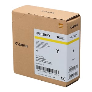 Afbeelding van Canon PFI-3300Y inktcartridge hoge capaciteit geel (origineel)