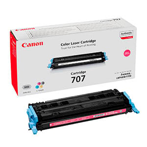 Afbeelding van Canon 707 toner cartridge magenta (origineel)