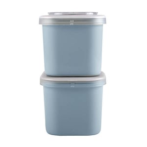 Afbeelding van Sunware Sigma Home Food to go lunchbakje | blauw | 0,4 liter | 2 stuks