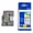 Brother TZe-121 tape zwart op transparant 9mm x 8m (origineel) wit